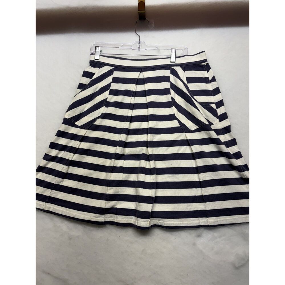 Anthropologie stripped midi skirt medium!